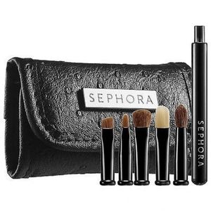 NWT Sephora Look Smart Travel Eye Brush Set